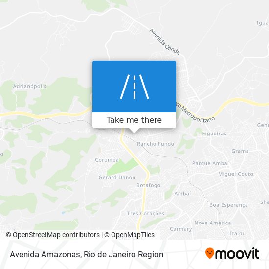 Mapa Avenida Amazonas
