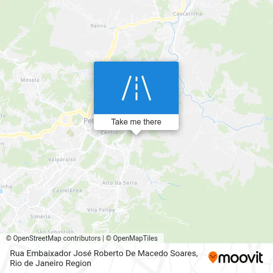 Rua Embaixador José Roberto De Macedo Soares map
