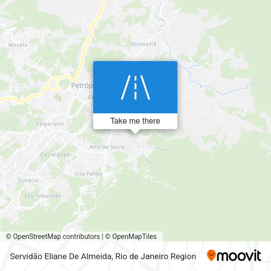 Servidão Eliane De Almeida map