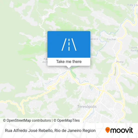 Rua Alfredo José Rebello map