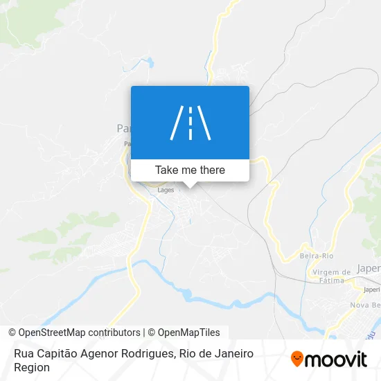 Rua Capitão Agenor Rodrigues map