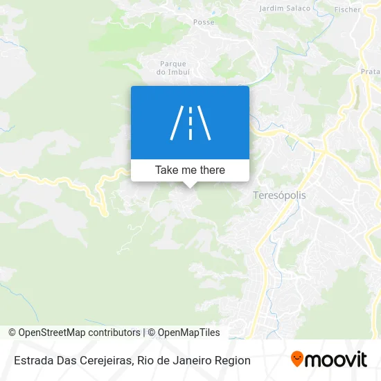 Estrada Das Cerejeiras map