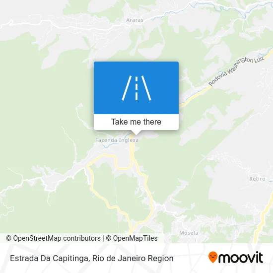 Estrada Da Capitinga map