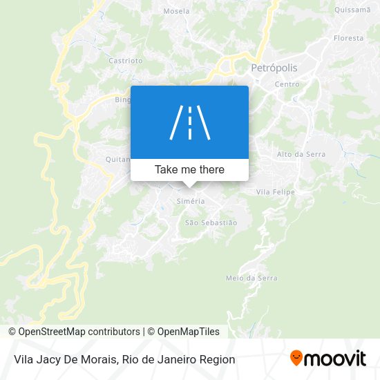 Vila Jacy De Morais map