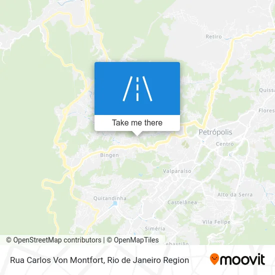 Rua Carlos Von Montfort map