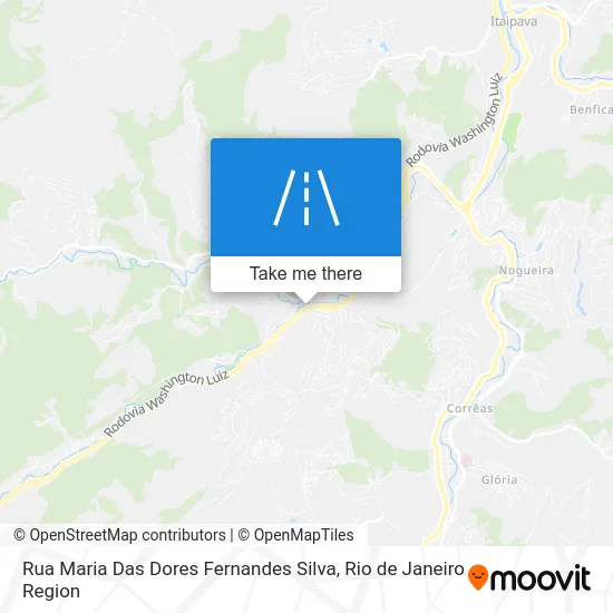 Rua Maria Das Dores Fernandes Silva map