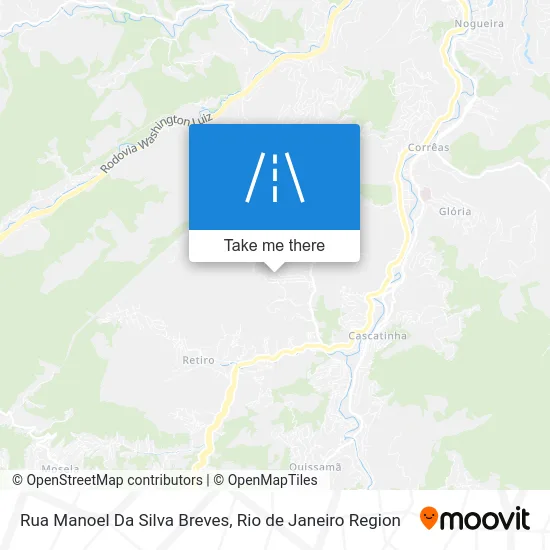 Rua Manoel Da Silva Breves map