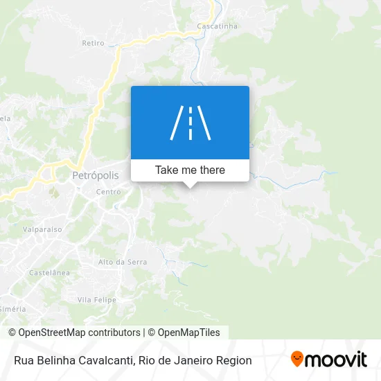 Rua Belinha Cavalcanti map