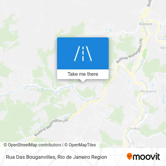 Rua Das Bouganvilles map