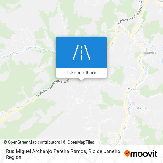 Rua Miguel Archanjo Pereira Ramos map