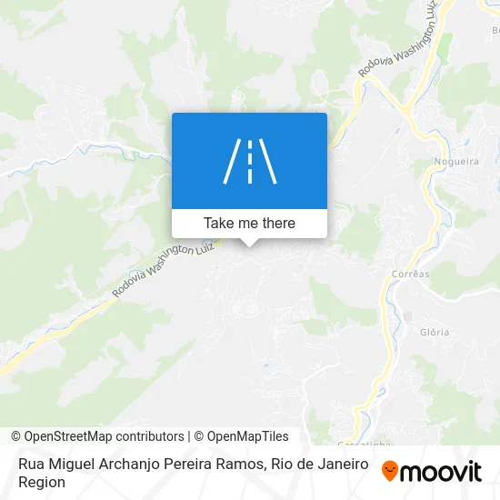 Rua Miguel Archanjo Pereira Ramos map