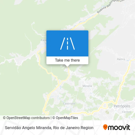 Servidão Angelo Miranda map