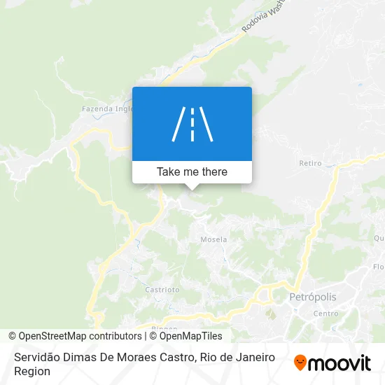 Servidão Dimas De Moraes Castro map