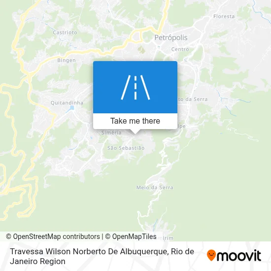 Travessa Wilson Norberto De Albuquerque map
