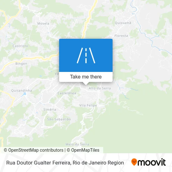 Rua Doutor Gualter Ferreira map