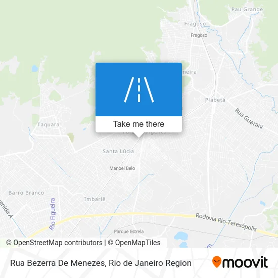 Rua Bezerra De Menezes map