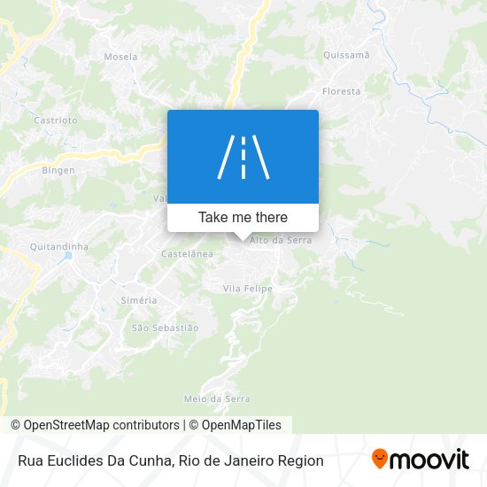 Rua Euclides Da Cunha map