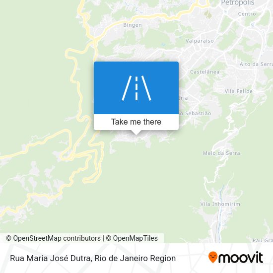 Rua Maria José Dutra map