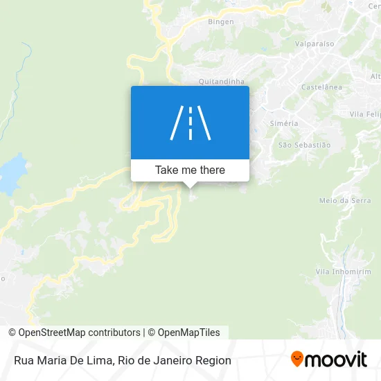 Rua Maria De Lima map