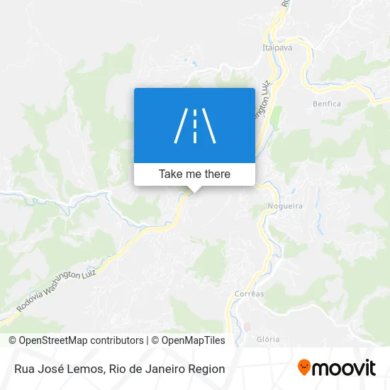 Rua José Lemos map