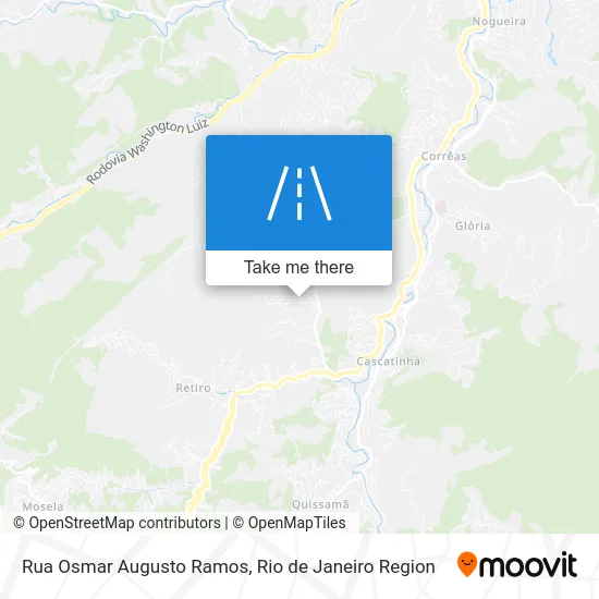 Rua Osmar Augusto Ramos map