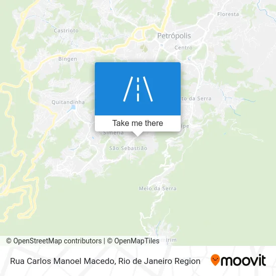Rua Carlos Manoel Macedo map