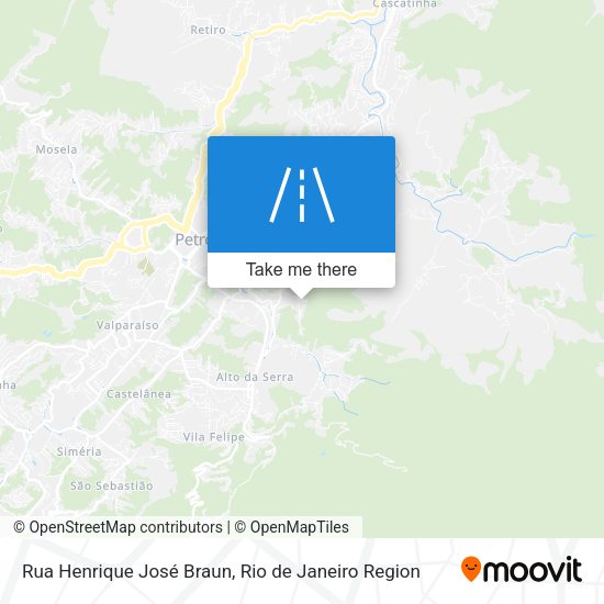 Rua Henrique José Braun map