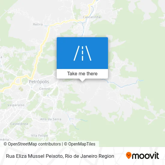 Rua Eliza Mussel Peixoto map