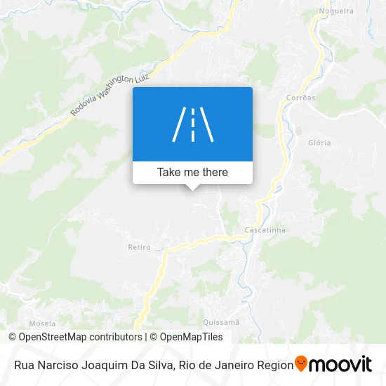 Rua Narciso Joaquim Da Silva map