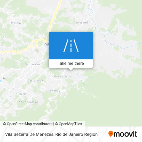 Vila Bezerra De Menezes map