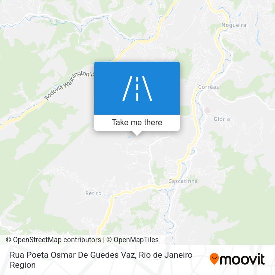 Rua Poeta Osmar De Guedes Vaz map