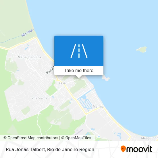 Rua Jonas Talbert map