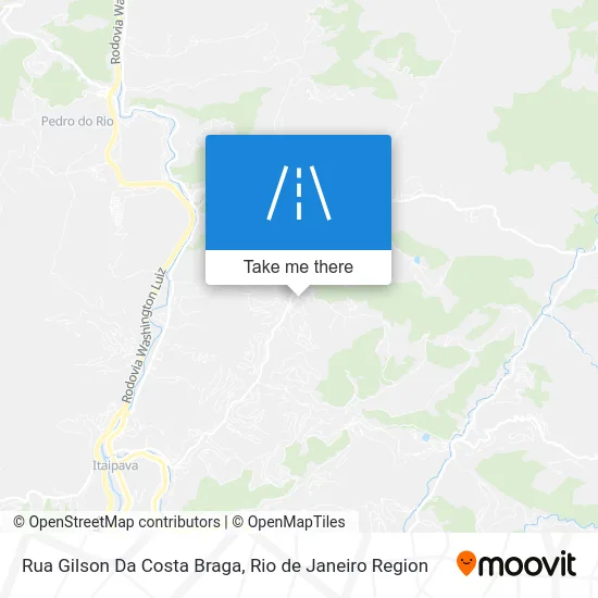 Rua Gilson Da Costa Braga map
