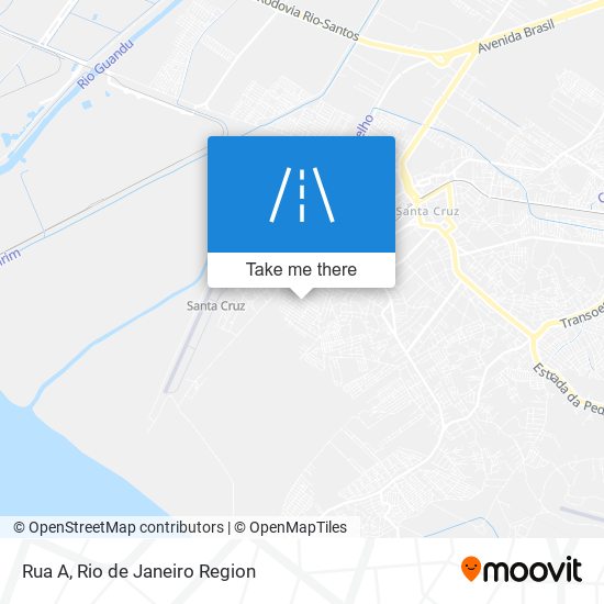 Rua A map