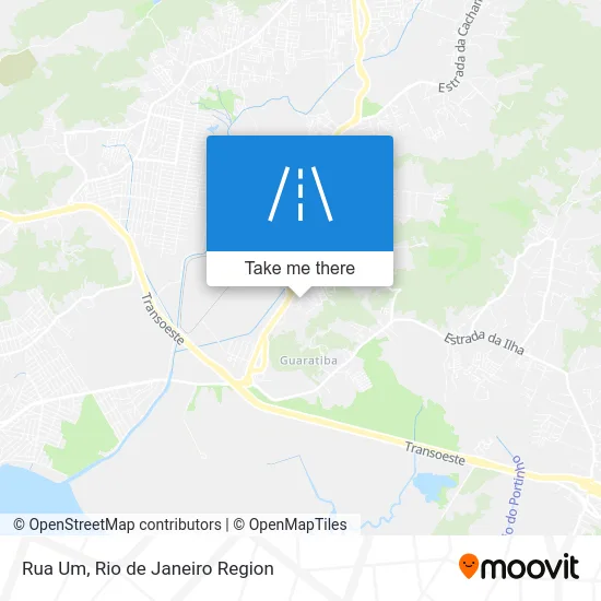 Rua Um map
