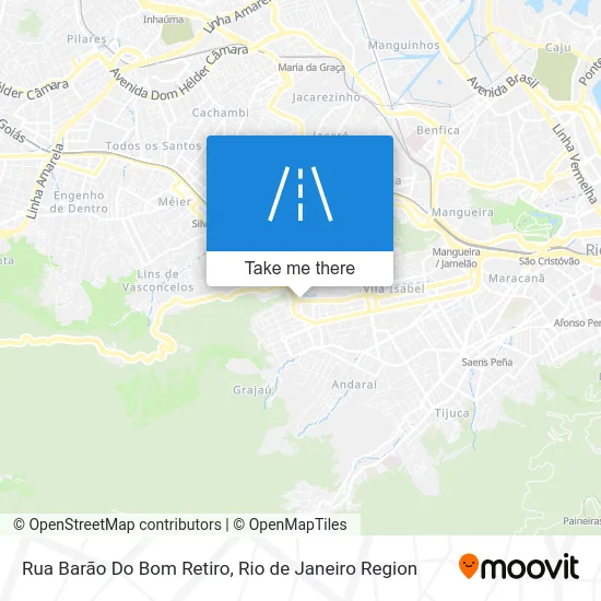 Rua Barão Do Bom Retiro map