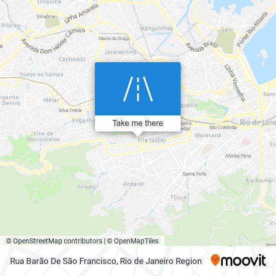 Rua Barão De São Francisco map