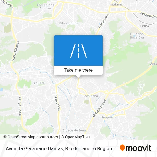 Avenida Geremário Dantas map