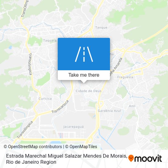 Estrada Marechal Miguel Salazar Mendes De Morais map