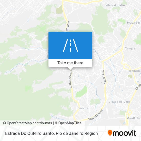 Estrada Do Outeiro Santo map