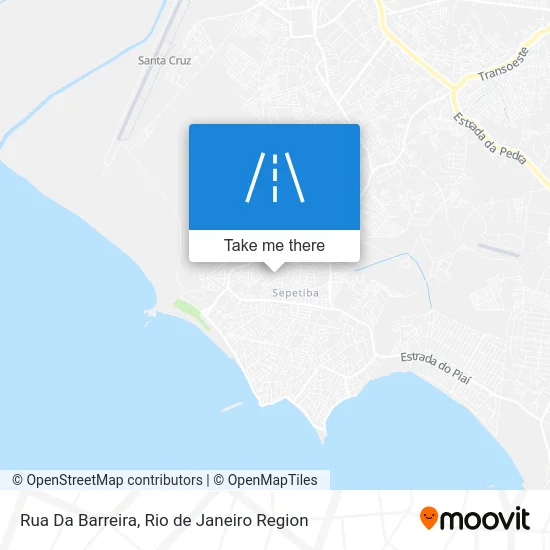Rua Da Barreira map