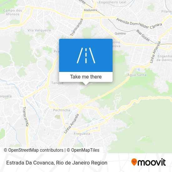 Estrada Da Covanca map