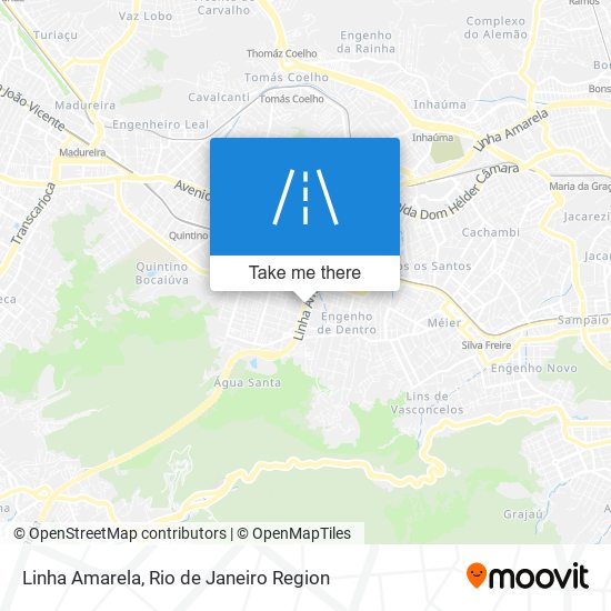 Linha Amarela map