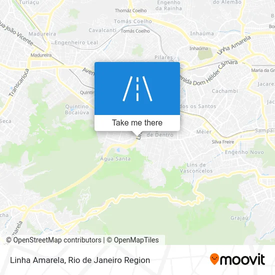 Linha Amarela map