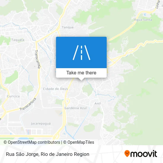Rua São Jorge map
