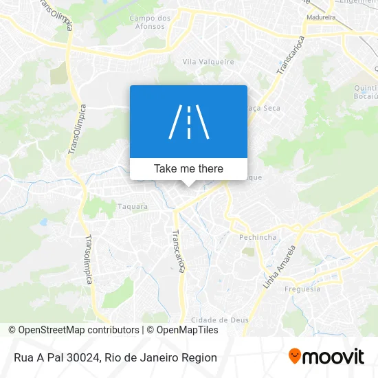 Rua A Pal 30024 map