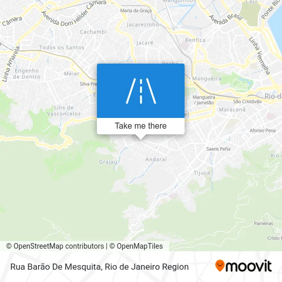 Rua Barão De Mesquita map