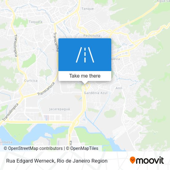 Rua Edgard Werneck map