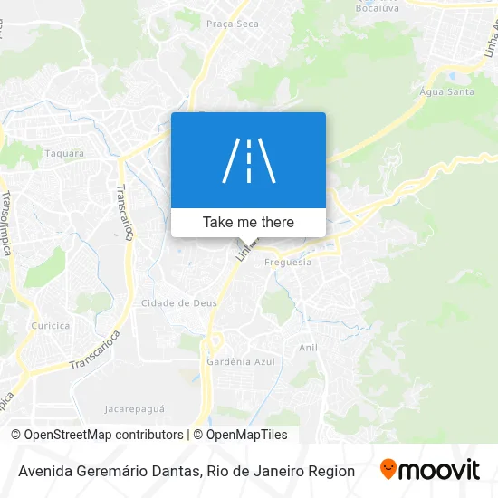 Avenida Geremário Dantas map
