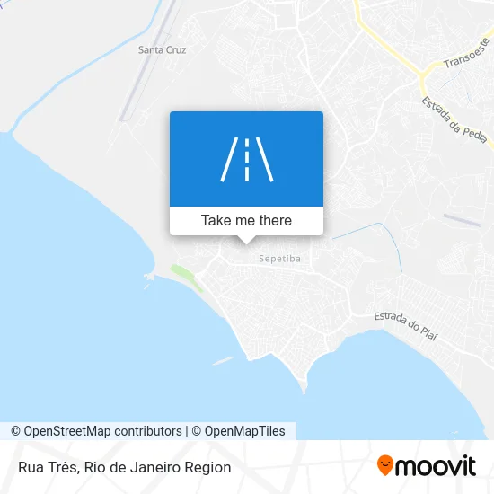 Rua Três map
